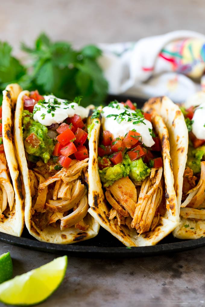 Picture of chicken tacos